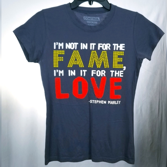 Stephen Marley Tops - Stephen Marley Music Concert Revelation The Root of Life Tour 2011 TShirt Size M